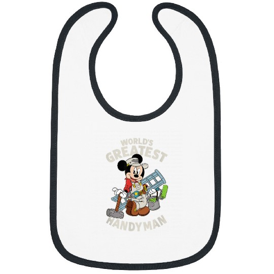 Disney Mickey Mouse Worlds Greatest Handyman Bibs