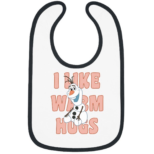 disney frozens Olaf I Like Warm Hugs Sitting Pose Pullover Hoodie Bibs