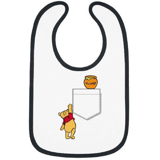 Disneyss Winnie The Pooh Reaching For Pocket Honey V2 Bibs