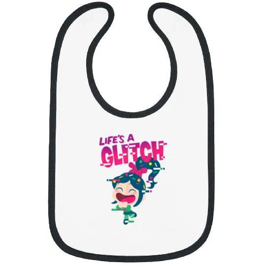 Disney Ralph Breaks the Internet Vanellope Glitc Bibs