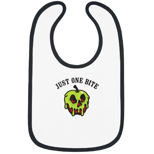 Disney Snow White Poison Apple Just One Bite Bibs