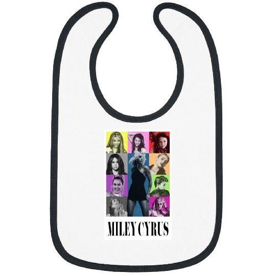 Miley Cyrus Eras Tour Shirt Flowers Bibs