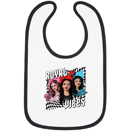 Disney Descendants 4 The Rise of Red Trio Royal Vibes Bibs