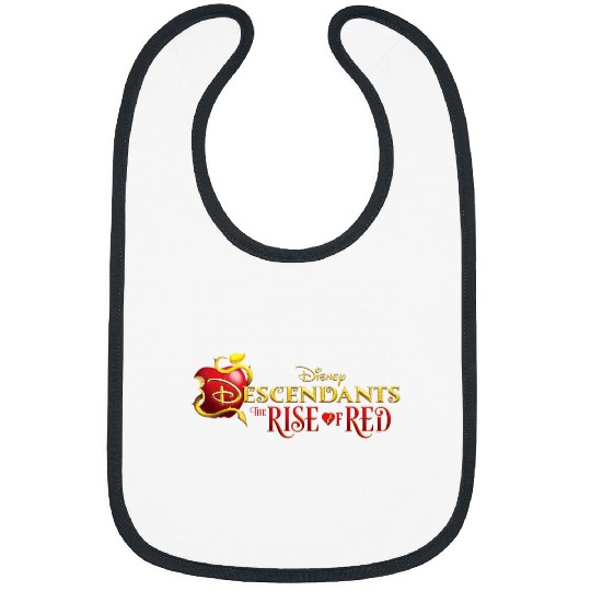 Disney Descendants 4 The Rise of Red  Movie Logo Bibs