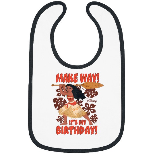 Disney Princess - Moana Make Way It's My Birthday Bibs