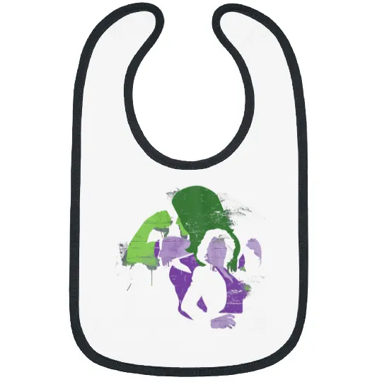 Marvels Studios She hulk Jennifer Walters Spray Paint Disneyss+ Bibs