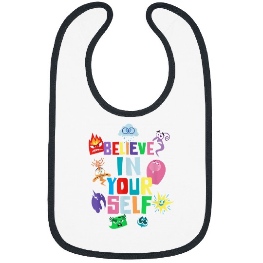 Disneyss Pixars Inside Out 2 Believe In Yourself Emotions Icons Bibs