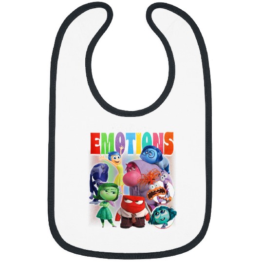Disneyss Pixars Inside Out 2 Feel All Your Emotions Vintages Bibs