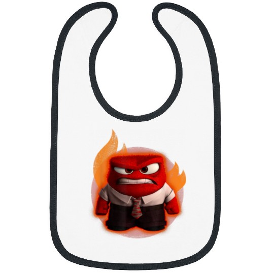 Disneyss Pixars Inside Out Anger Full Body Flaming shots Bibs