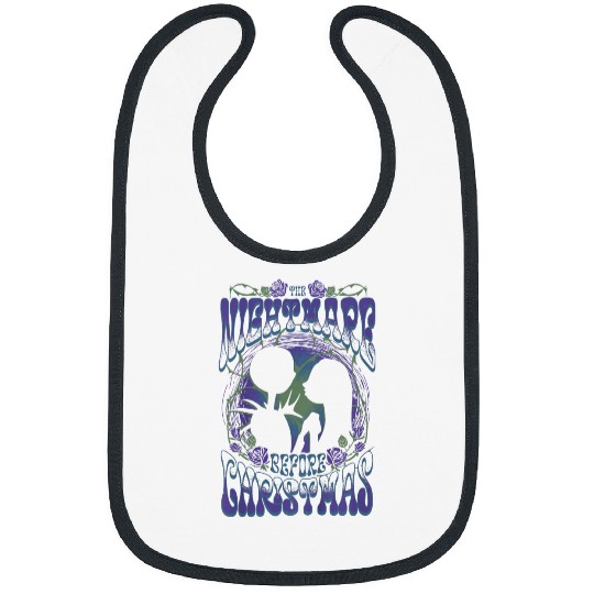 Disneyss The Nightmare Before Christmas Jack Sally Retro Bibs