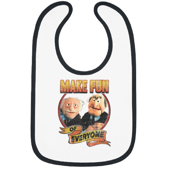Disneyss The Muppets Make Fun Of Statler Waldorf Vintages shots Bibs