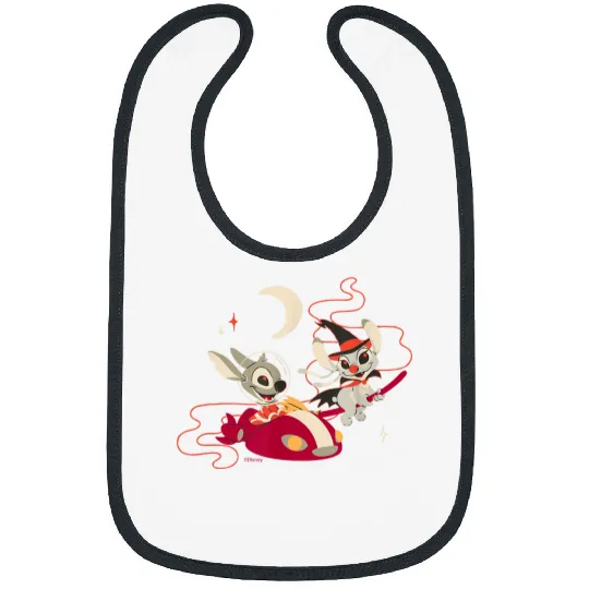 Disneyss Lilo Stitch Angel And Stitch Halloween Flight Bibs