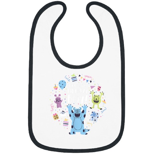Disneyss And Pixarss Monsters Inc Mom Of The Birthday Boy Bibs