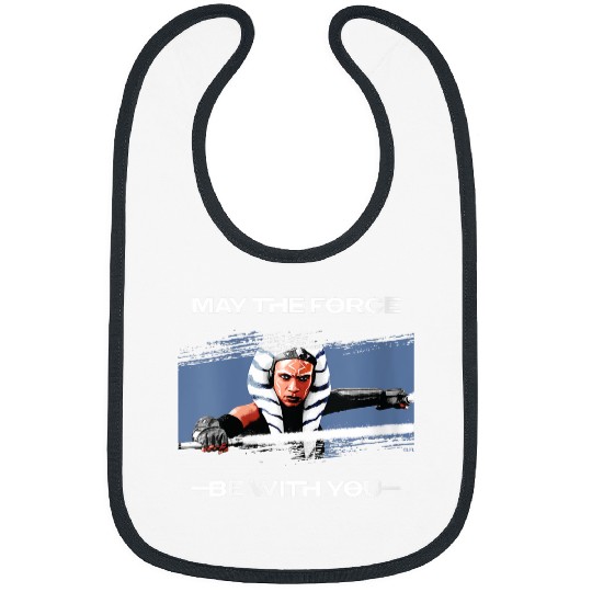 Star Warss Ahsoka Tano May The Forces Be With You Disneyss+ Bibs