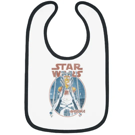Star Warss Classic Ahsoka Tano Twin Sabers Vintages Disneyss+ Bibs