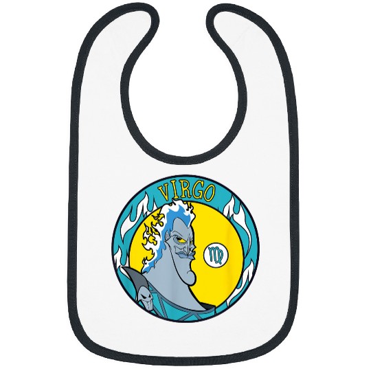 Disney Villains Hades Virgo Zodiac Bibs