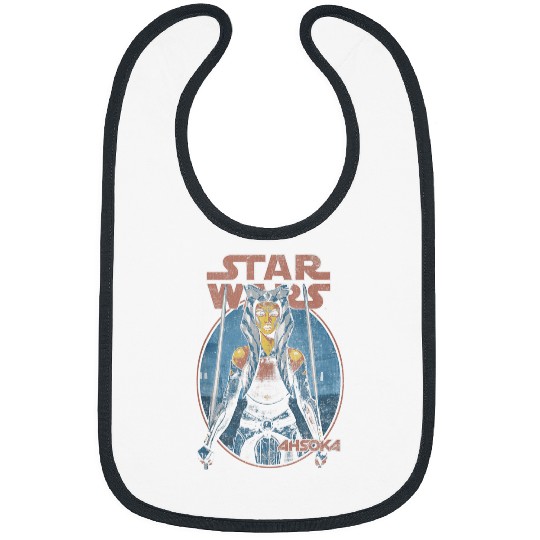 Star Warss Classic Ahsoka Tano Twin Sabers Vintages Disneyss+ Bibs