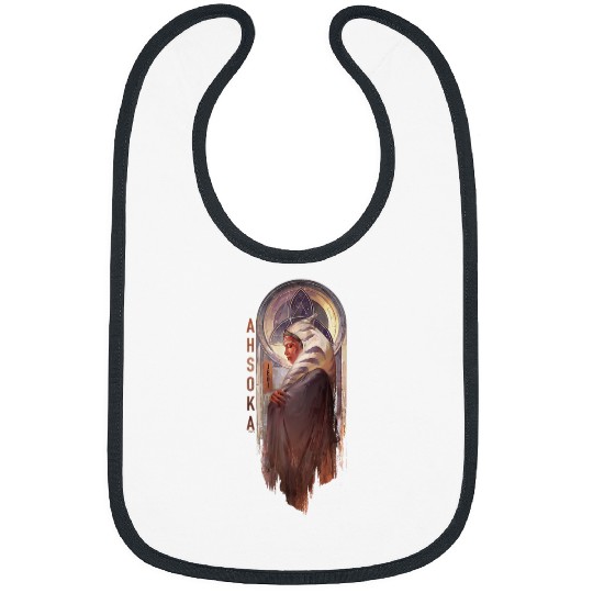 Star Warss Ahsoka Tano Jedi Thoughtful Profile Disneyss+ Bibs