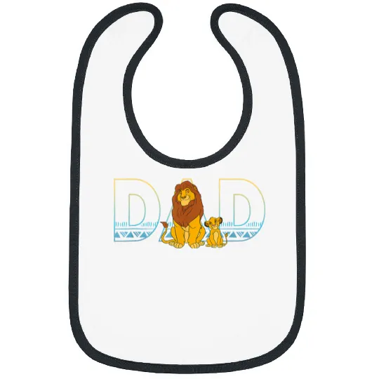 Disney The Lion King Simba And Mufasa Dad Bibs
