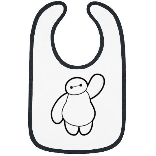 Disneyss Big Hero 6 Baymax Waiving Pocket Bibs