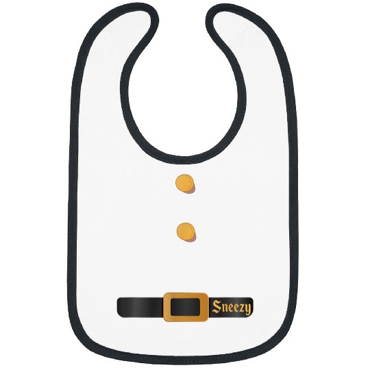 Disneyss Halloween The Seven Dwarfs Sneezy Costume Bibs