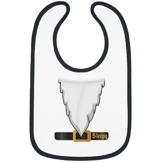 Disneyss Halloween The Seven Dwarfs Sleepy Costume Bibs