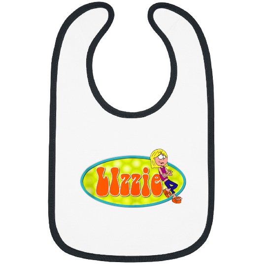Disneyss Channel Lizzie Mcguire Animated Lizzie Logo Bibs