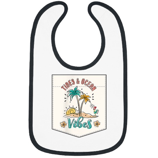 Disneyss Moana Hei Hei Tides Ocean Vibes Bibs
