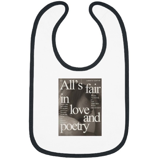 TTPD Love and Poetry Tayl0r Swift ) Bibs