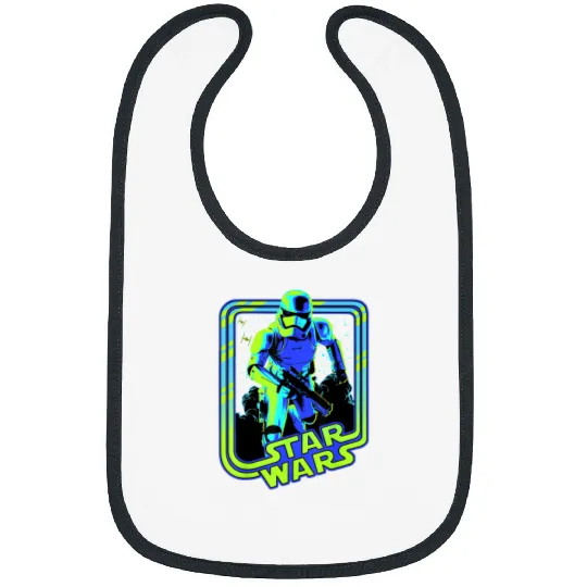 Stormtrooper Glow Neon Disney+ T-Shirt Bibs