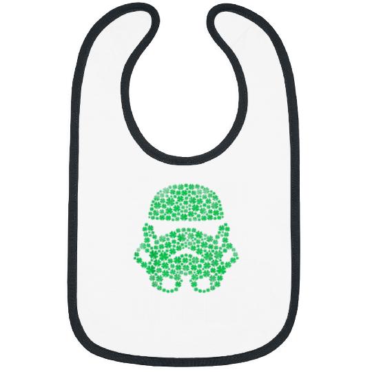 Stormtrooper Clovers St. Patrick's Day Disney+ T-Shirt Bibs