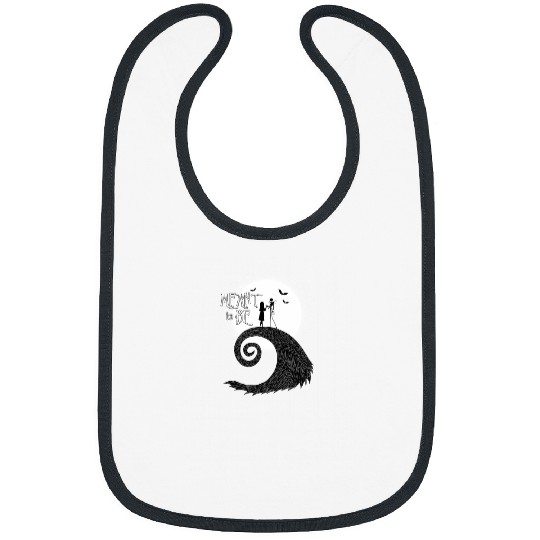 Disney The Nightmare Before Christmas Jack And Sally Pullover Hoodie Bibs