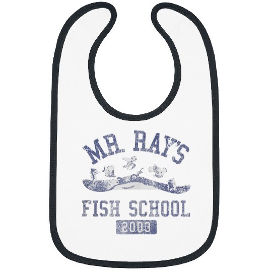 Disneyss Pixars Finding Nemo Mr Rays Fish School 2003 Poster Bibs