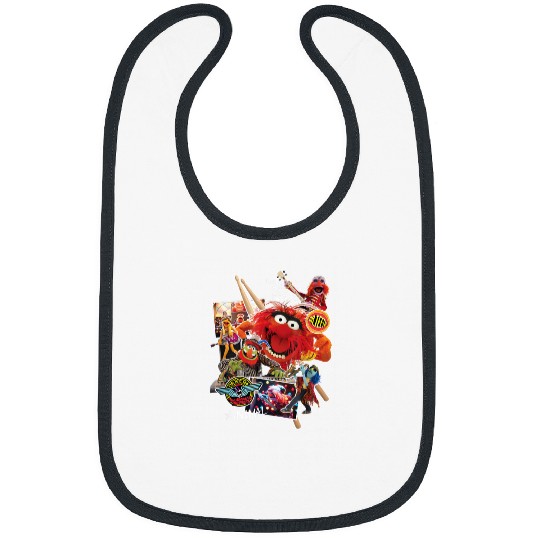 Disney Muppets Animal Dr. Teeth and the Electric Mayhem T-Shirt Bibs