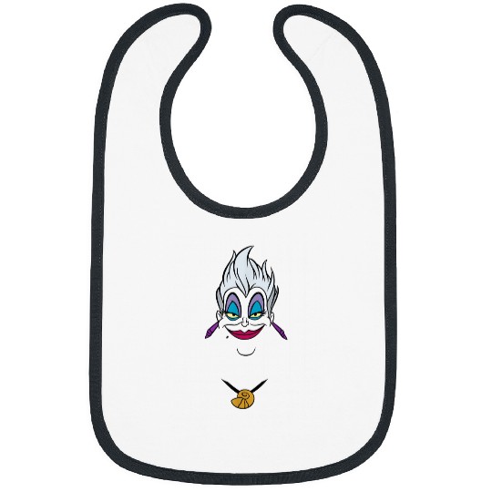 Disney Villains Ursula Big Face T-Shirt Bibs