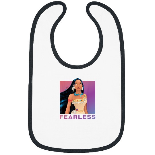 Disney Princess Pocahontas FEARLESS Purple Ombre T-Shirt Bibs