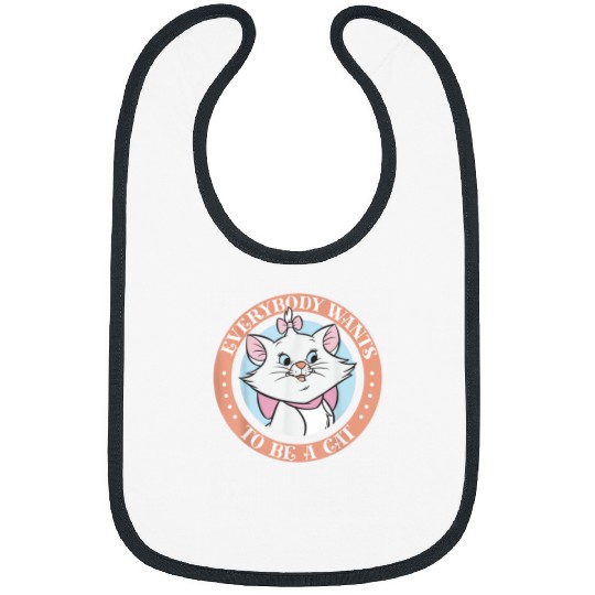 Disney The Aristocats Marie Everyone Wants To Be A Cat T-Shirt Bibs
