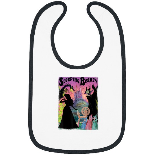 Disney Sleeping Beauty Aurora Maleficent Poster T-Shirt T-Shirt Bibs