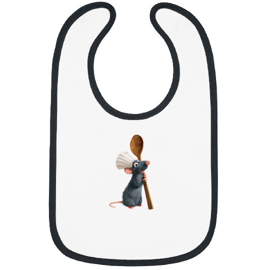 Disney Pixars Ratatouille Chef Remy with Spoon T-Shirt Bibs