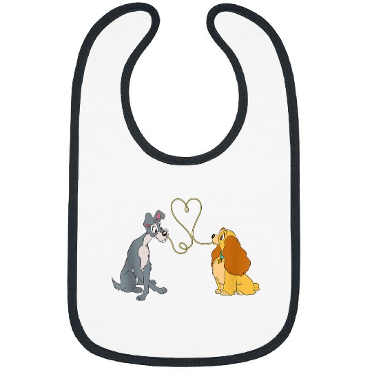 Disneyss Lady And The Tramp Bella Notte Bibs