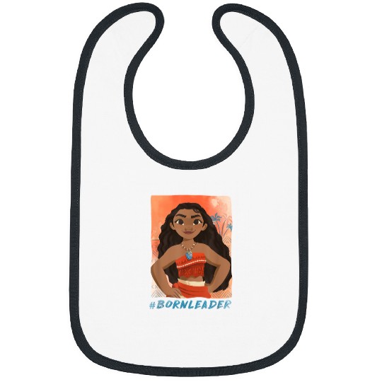 Disney Moana #BornLeader T-Shirt Bibs