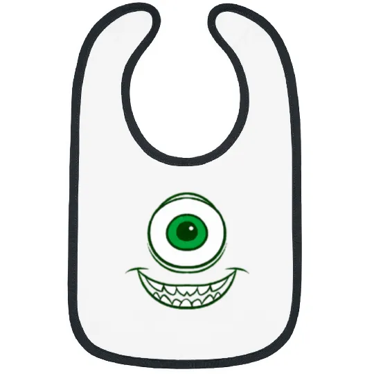 Disney Monsters Inc. Mike Wazowski Halloween Bibs
