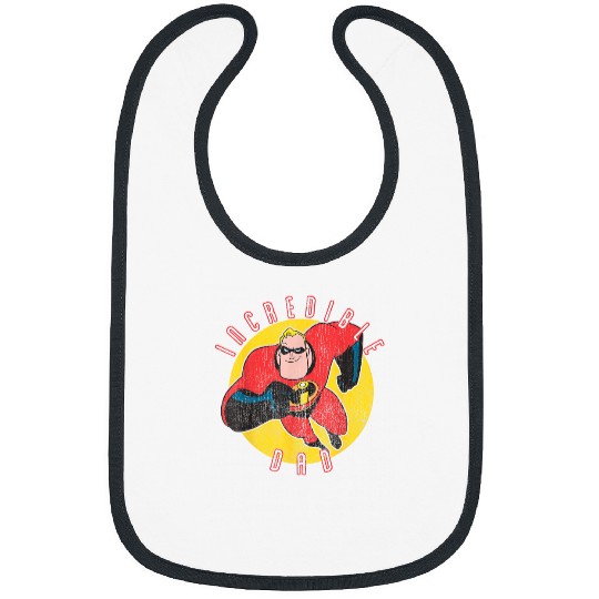 Disney Pixars The Incredibles Father's Day Incredible Retro T-Shirt Bibs