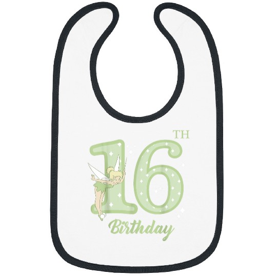 Disneyss Peter Pan 16th Birthday Tinkerbell Portrait Bibs