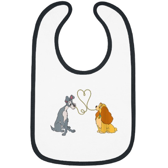Disneyss Lady And The Tramp Bella Notte Bibs