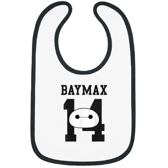 Disney Big Hero 6 Baymax 14 Jersey Style Bibs