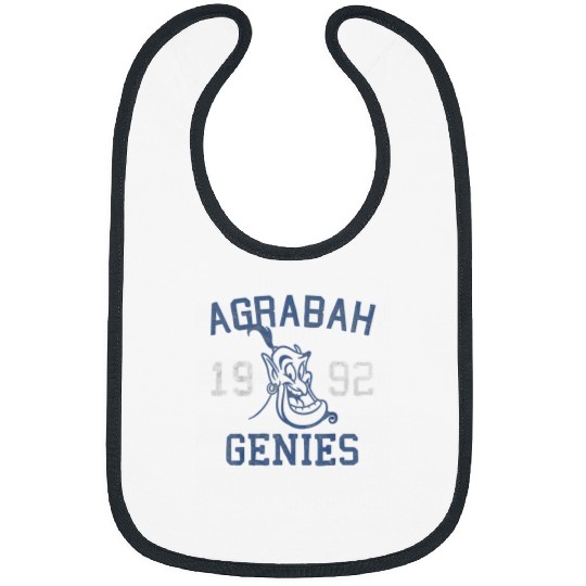 Disney Aladdin Genie Agrabah Genies 1992 Graphic Bibs
