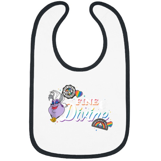 Disney Villains Pride Ursula Fine Divine Stickers Bibs