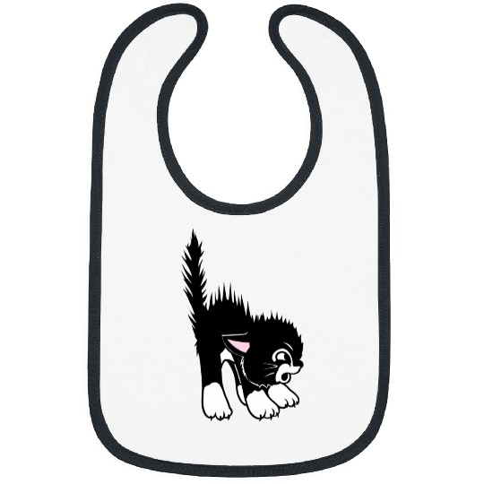 Disney Silly Symphonies More Kittens Scared Kitty Logo Bibs