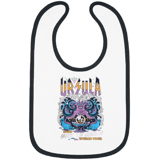 Disney Villains The Little Mermaid Ursula World Tour Band Tank Top Bibs